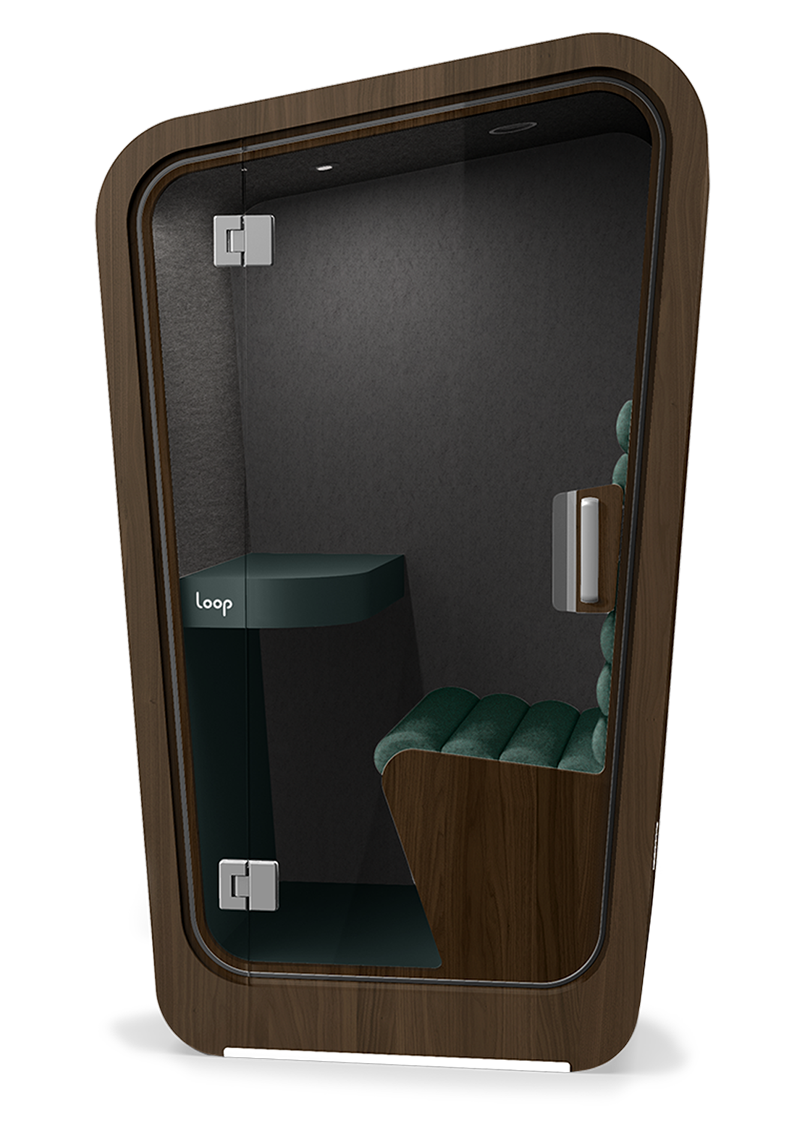 Solo Dark Phone booth render Custom